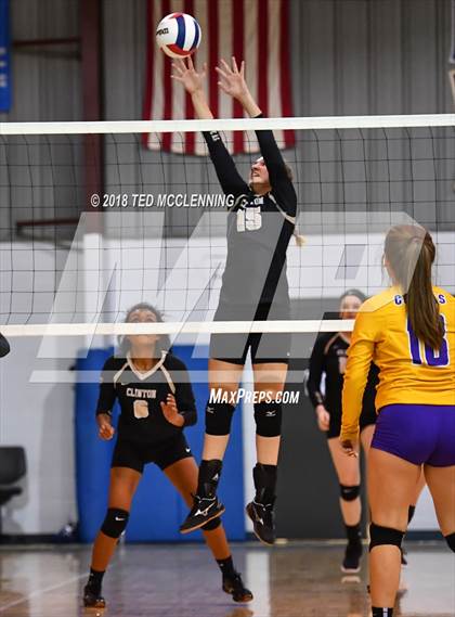 Thumbnail 1 in Fountain Lake vs. Clinton (AAA 3A 1st Round Playoff) photogallery.
