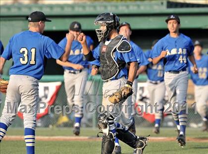 Thumbnail 1 in Bishop Amat vs St. Francis (Hard 9 National Classic) photogallery.