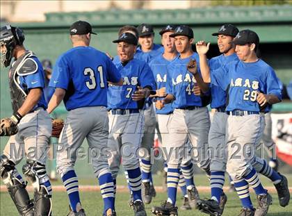 Thumbnail 3 in Bishop Amat vs St. Francis (Hard 9 National Classic) photogallery.