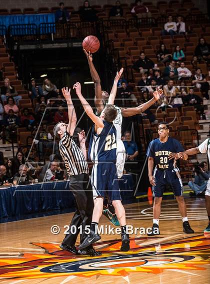 Thumbnail 1 in Notre Dame Catholic vs. Weaver (CIAC Class M Final) photogallery.