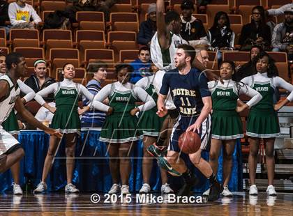 Thumbnail 2 in Notre Dame Catholic vs. Weaver (CIAC Class M Final) photogallery.