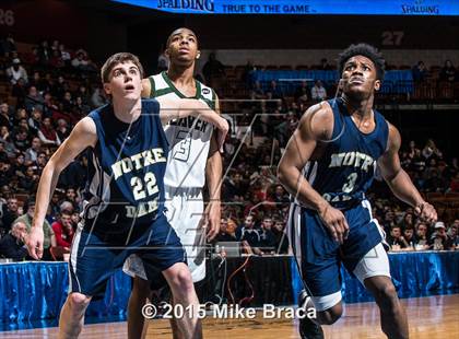 Thumbnail 2 in Notre Dame Catholic vs. Weaver (CIAC Class M Final) photogallery.