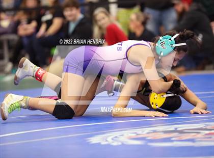 Thumbnail 1 in NCHSAA Women's Wrestling Invitational photogallery.