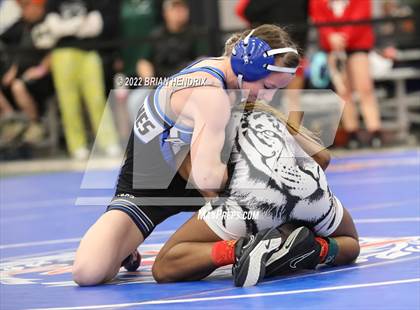 Thumbnail 2 in NCHSAA Women's Wrestling Invitational photogallery.
