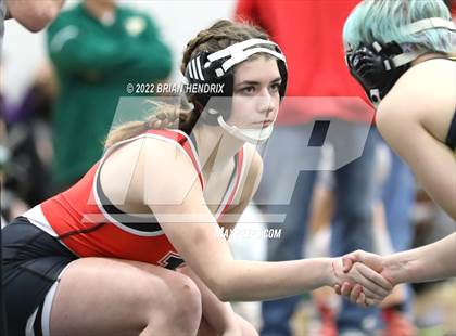 Thumbnail 1 in NCHSAA Women's Wrestling Invitational photogallery.