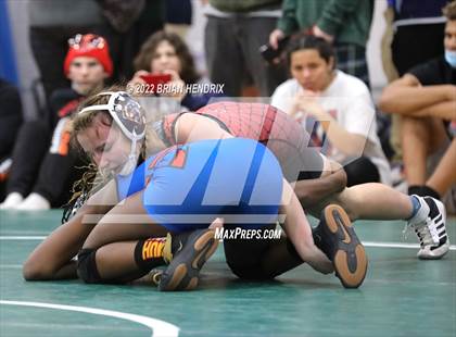 Thumbnail 3 in NCHSAA Women's Wrestling Invitational photogallery.