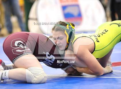 Thumbnail 3 in NCHSAA Women's Wrestling Invitational photogallery.
