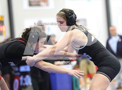 Thumbnail 1 in NCHSAA Women's Wrestling Invitational photogallery.
