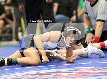 Thumbnail 1 in NCHSAA Women's Wrestling Invitational photogallery.