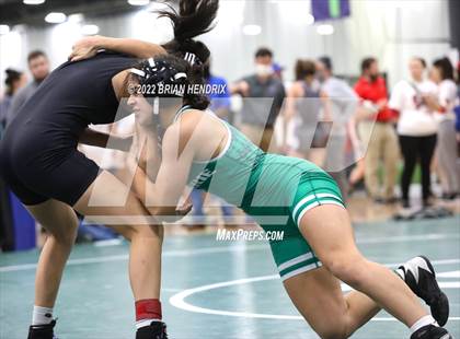 Thumbnail 2 in NCHSAA Women's Wrestling Invitational photogallery.
