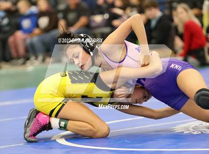 Thumbnail 2 in NCHSAA Women's Wrestling Invitational photogallery.