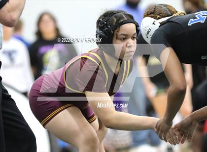 Thumbnail 2 in NCHSAA Women's Wrestling Invitational photogallery.
