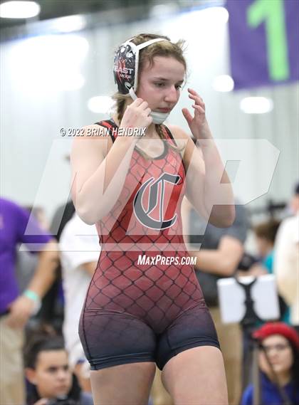 Thumbnail 2 in NCHSAA Women's Wrestling Invitational photogallery.