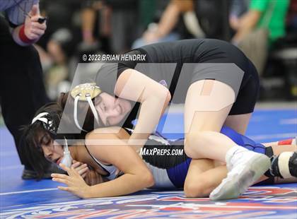Thumbnail 3 in NCHSAA Women's Wrestling Invitational photogallery.