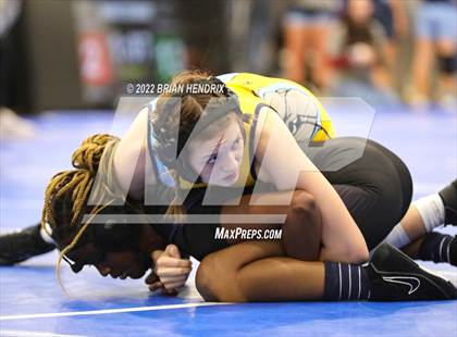Thumbnail 3 in NCHSAA Women's Wrestling Invitational photogallery.