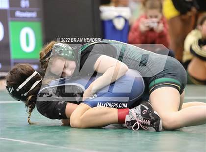 Thumbnail 3 in NCHSAA Women's Wrestling Invitational photogallery.