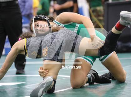Thumbnail 3 in NCHSAA Women's Wrestling Invitational photogallery.