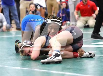 Thumbnail 3 in NCHSAA Women's Wrestling Invitational photogallery.