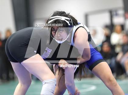 Thumbnail 3 in NCHSAA Women's Wrestling Invitational photogallery.