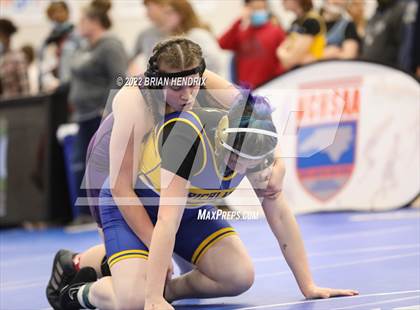 Thumbnail 1 in NCHSAA Women's Wrestling Invitational photogallery.