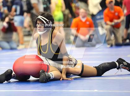 Thumbnail 1 in NCHSAA Women's Wrestling Invitational photogallery.