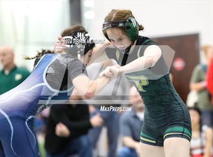 Thumbnail 3 in NCHSAA Women's Wrestling Invitational photogallery.