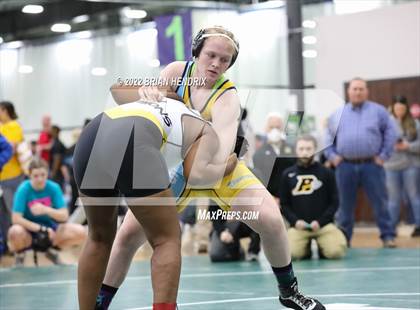 Thumbnail 3 in NCHSAA Women's Wrestling Invitational photogallery.