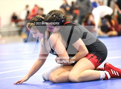 Thumbnail 1 in NCHSAA Women's Wrestling Invitational photogallery.