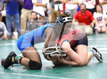 Thumbnail 2 in NCHSAA Women's Wrestling Invitational photogallery.