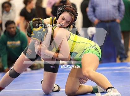 Thumbnail 2 in NCHSAA Women's Wrestling Invitational photogallery.
