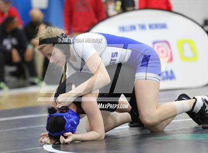 Thumbnail 3 in NCHSAA Women's Wrestling Invitational photogallery.