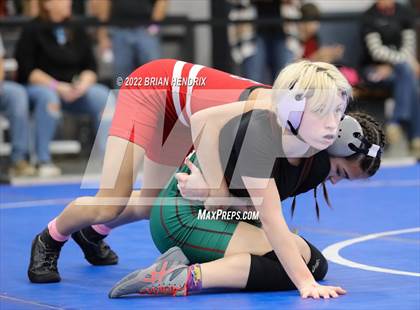 Thumbnail 3 in NCHSAA Women's Wrestling Invitational photogallery.