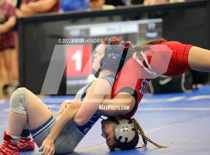 Thumbnail 1 in NCHSAA Women's Wrestling Invitational photogallery.