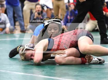 Thumbnail 2 in NCHSAA Women's Wrestling Invitational photogallery.