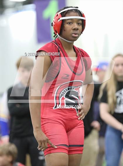 Thumbnail 2 in NCHSAA Women's Wrestling Invitational photogallery.