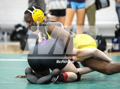 Thumbnail 2 in NCHSAA Women's Wrestling Invitational photogallery.