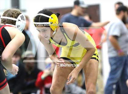Thumbnail 2 in NCHSAA Women's Wrestling Invitational photogallery.