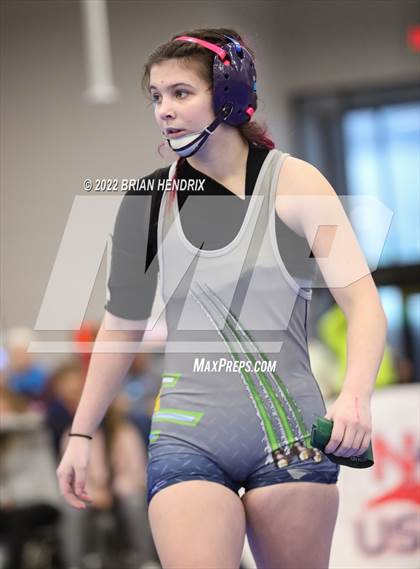 Thumbnail 2 in NCHSAA Women's Wrestling Invitational photogallery.