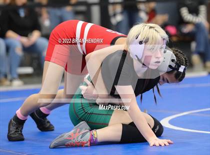 Thumbnail 3 in NCHSAA Women's Wrestling Invitational photogallery.