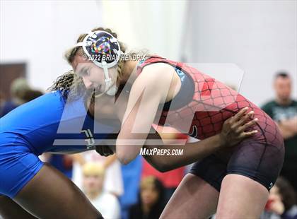 Thumbnail 1 in NCHSAA Women's Wrestling Invitational photogallery.