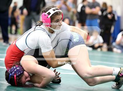 Thumbnail 2 in NCHSAA Women's Wrestling Invitational photogallery.
