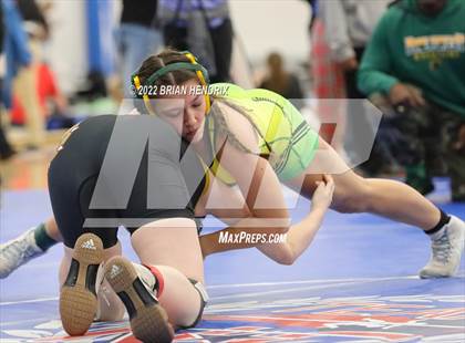 Thumbnail 3 in NCHSAA Women's Wrestling Invitational photogallery.