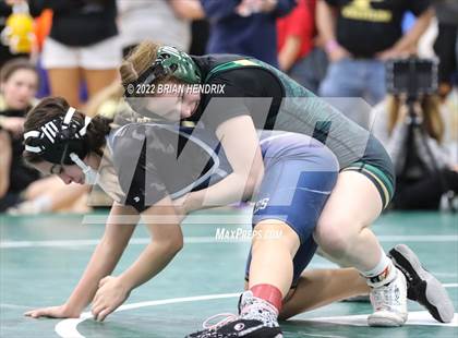 Thumbnail 2 in NCHSAA Women's Wrestling Invitational photogallery.