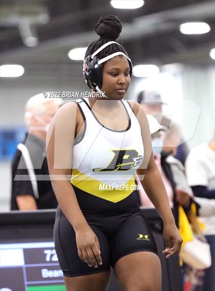 Thumbnail 2 in NCHSAA Women's Wrestling Invitational photogallery.