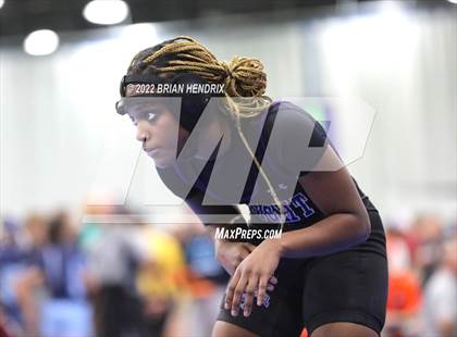 Thumbnail 2 in NCHSAA Women's Wrestling Invitational photogallery.