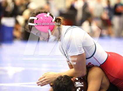 Thumbnail 3 in NCHSAA Women's Wrestling Invitational photogallery.