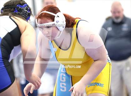 Thumbnail 2 in NCHSAA Women's Wrestling Invitational photogallery.