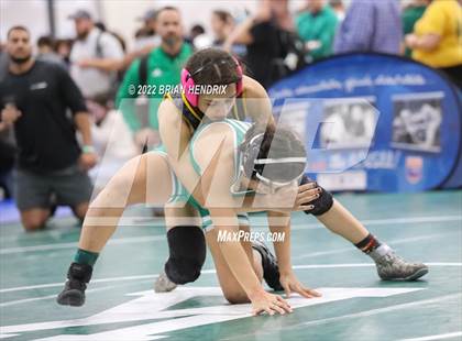Thumbnail 1 in NCHSAA Women's Wrestling Invitational photogallery.