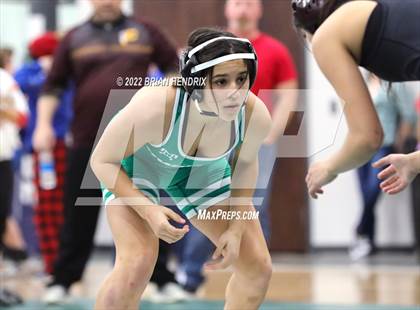 Thumbnail 1 in NCHSAA Women's Wrestling Invitational photogallery.