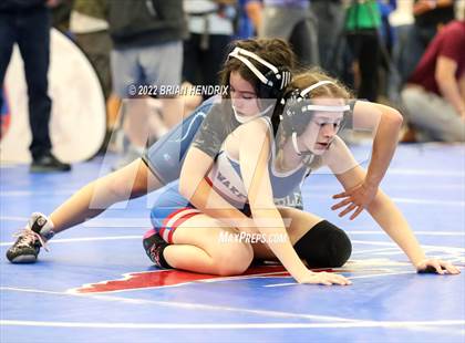 Thumbnail 1 in NCHSAA Women's Wrestling Invitational photogallery.